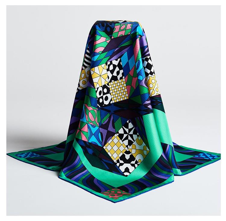 Digital Printing Silk Tudung-1
